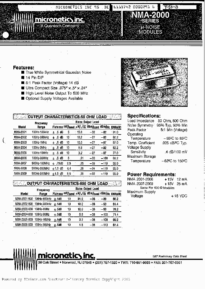 NMA2001_6158800.PDF Datasheet