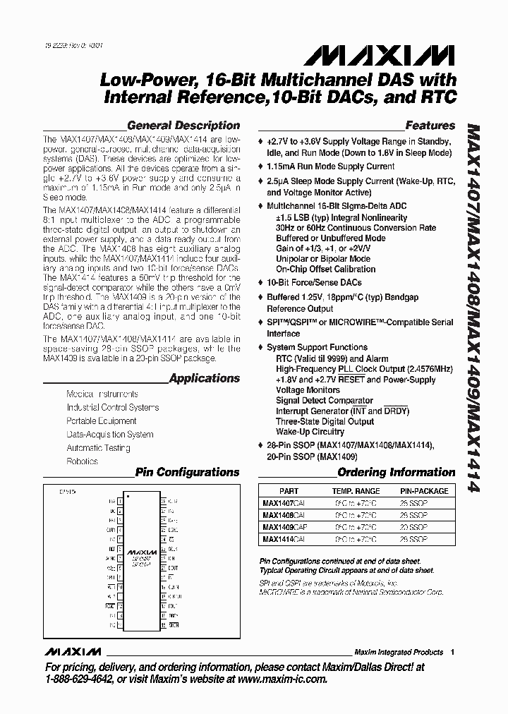 MAX1414CAI_6215140.PDF Datasheet