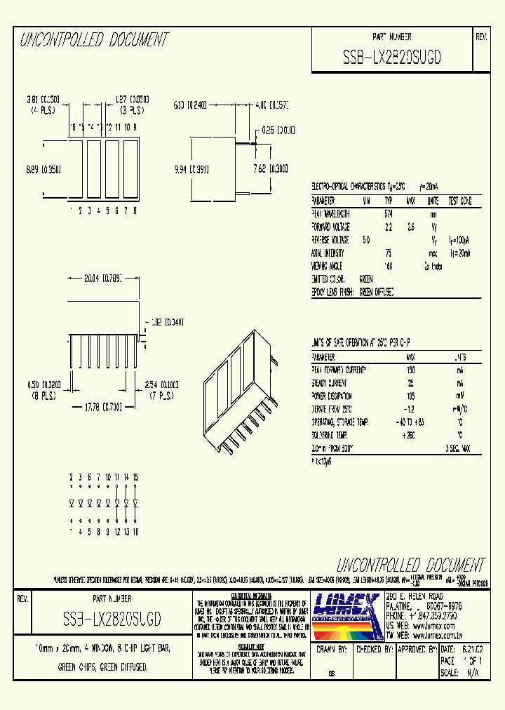 SSB-LX2820SUGD_6221962.PDF Datasheet
