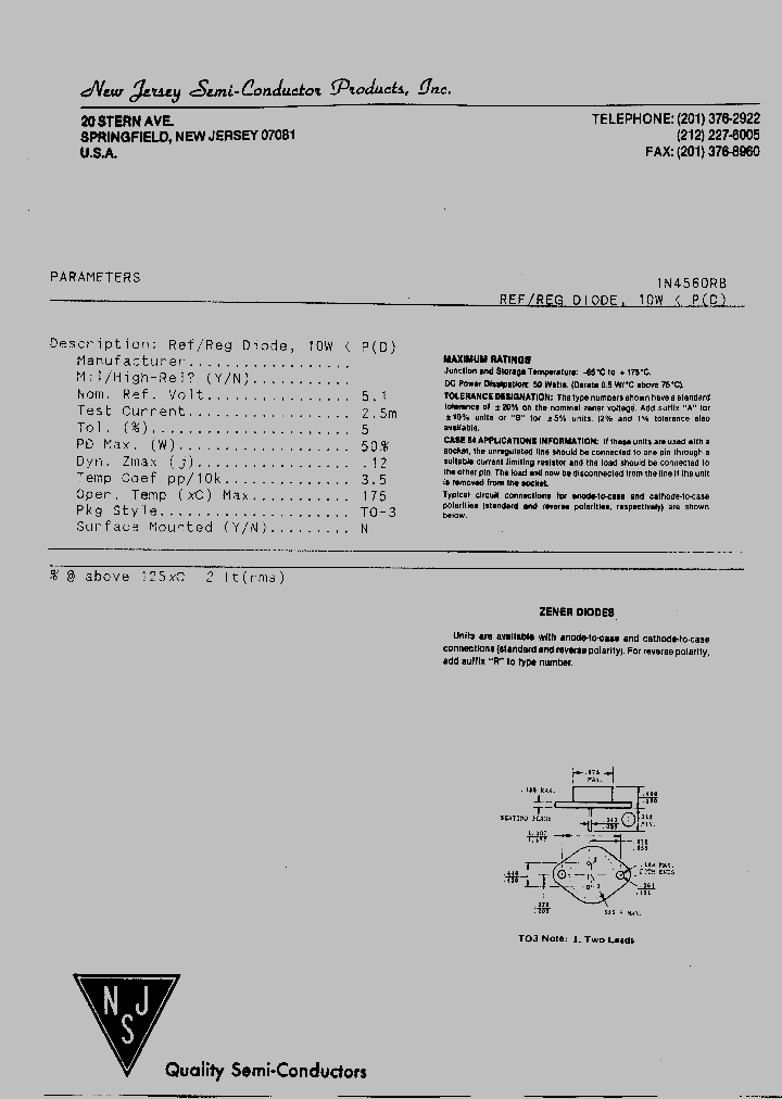 1N4560RB_6246594.PDF Datasheet