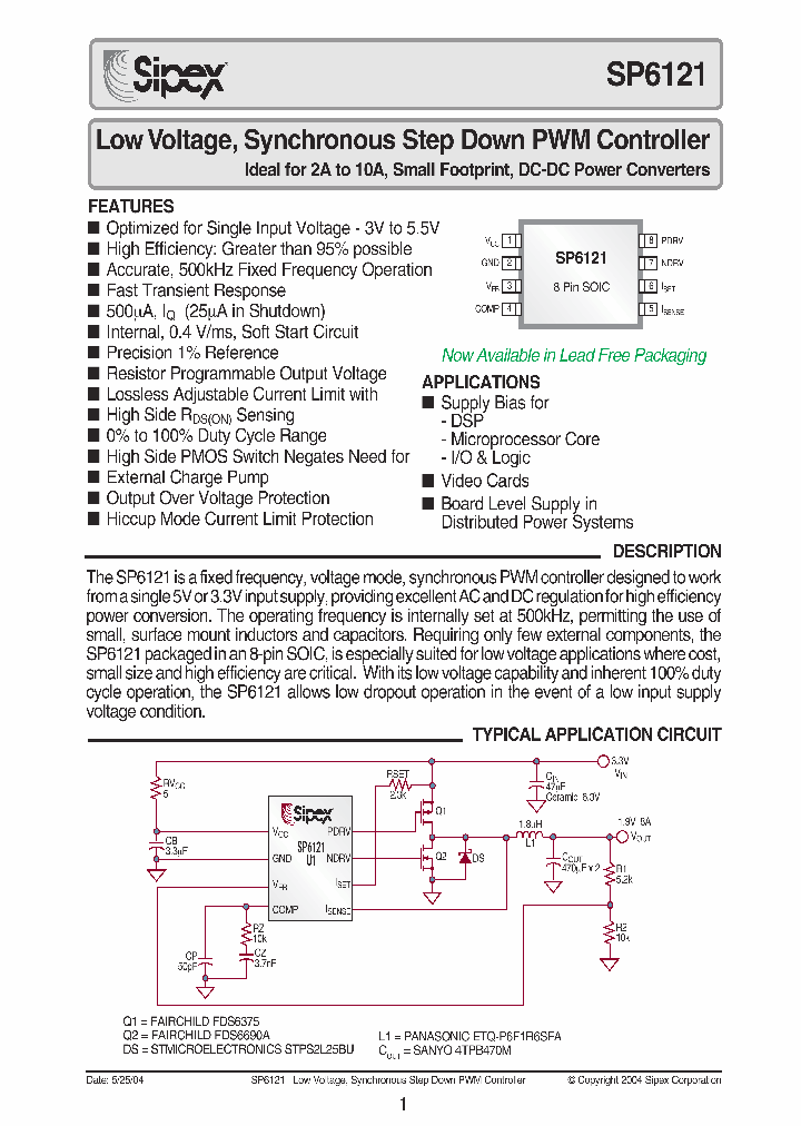 SP6121CN_6283640.PDF Datasheet