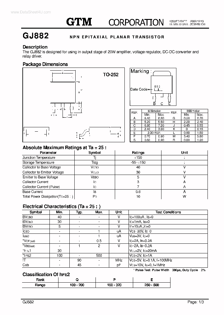 GJ882_6324909.PDF Datasheet