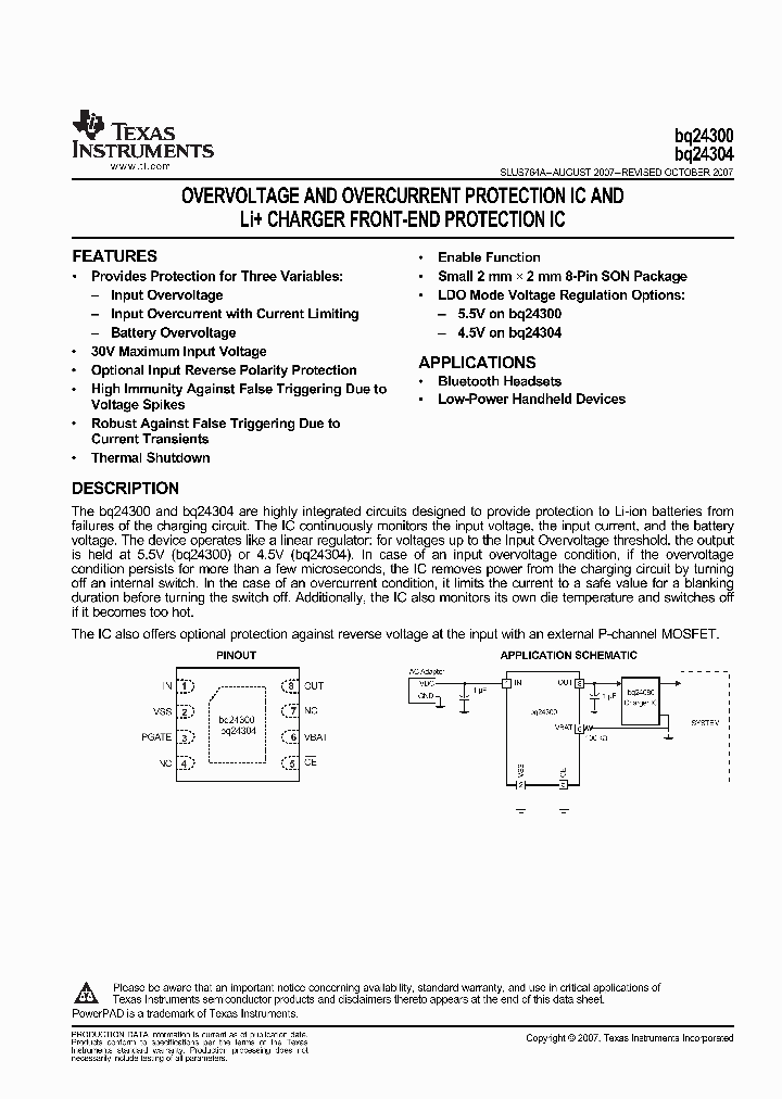 BQ24300DSGT_6338877.PDF Datasheet