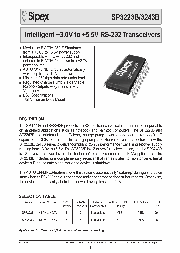 SP3223BEA_6354939.PDF Datasheet