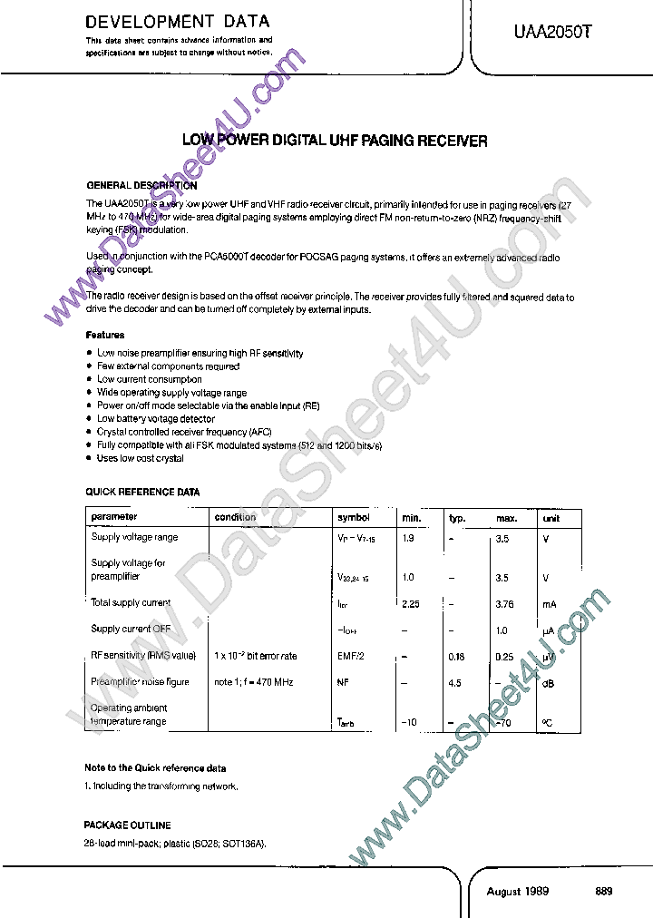 UAA2050T_6364968.PDF Datasheet