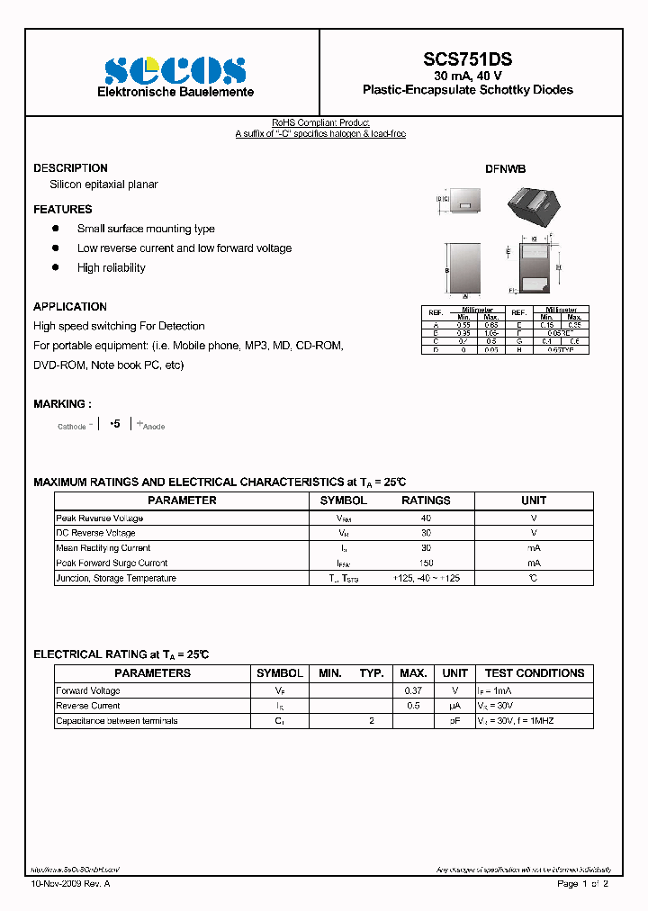 SCS751DS_6368398.PDF Datasheet