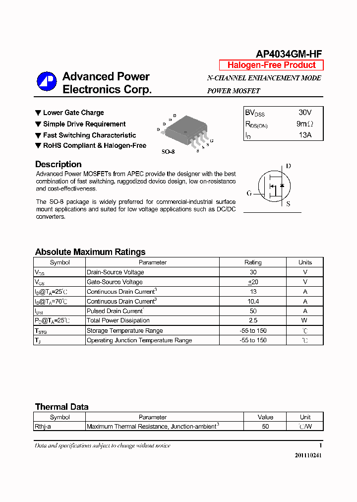 AP4034GM-HF_6386141.PDF Datasheet