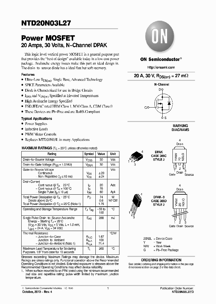 NTD20N03L27-1G_6391316.PDF Datasheet