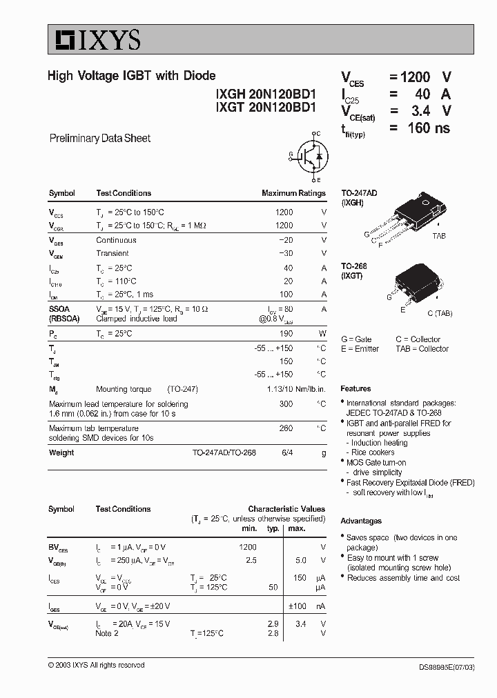 IXGH20N120BD1_6396093.PDF Datasheet