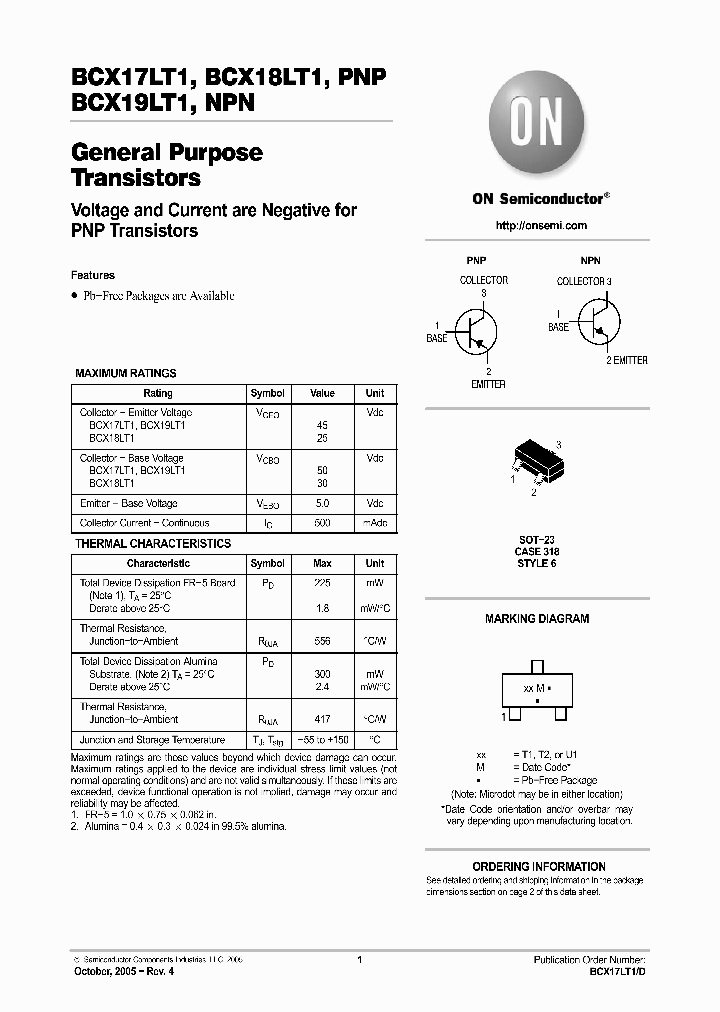 BCX18LT1_6407541.PDF Datasheet