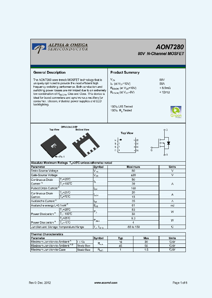 AON7280_6423316.PDF Datasheet