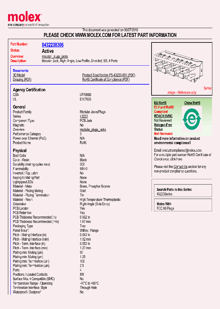 43223-8306_6447535.PDF Datasheet