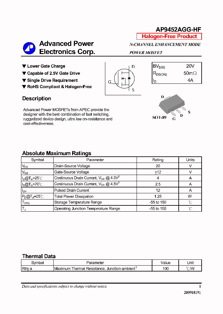 AP9452AGG-HF_6447837.PDF Datasheet