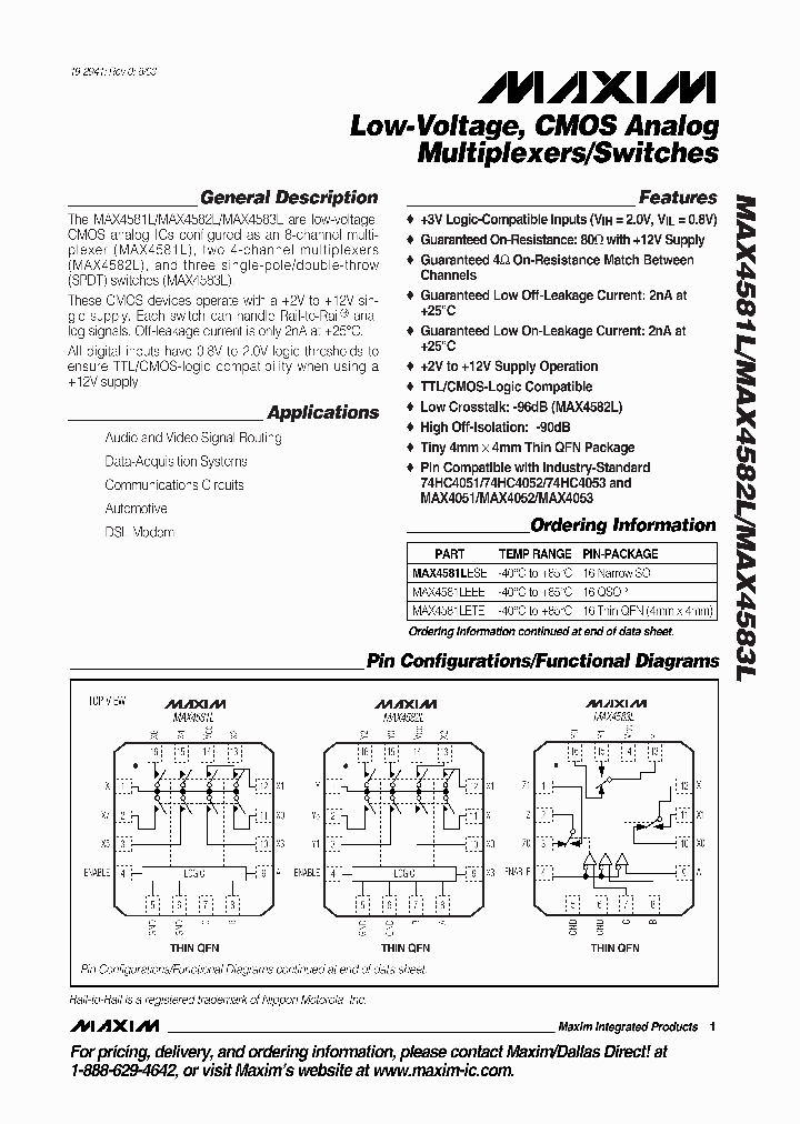 MAX4581L_6456900.PDF Datasheet