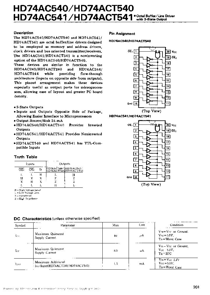 HD74ACT541FP_6468848.PDF Datasheet