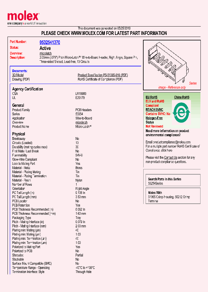 0532541370_6490064.PDF Datasheet