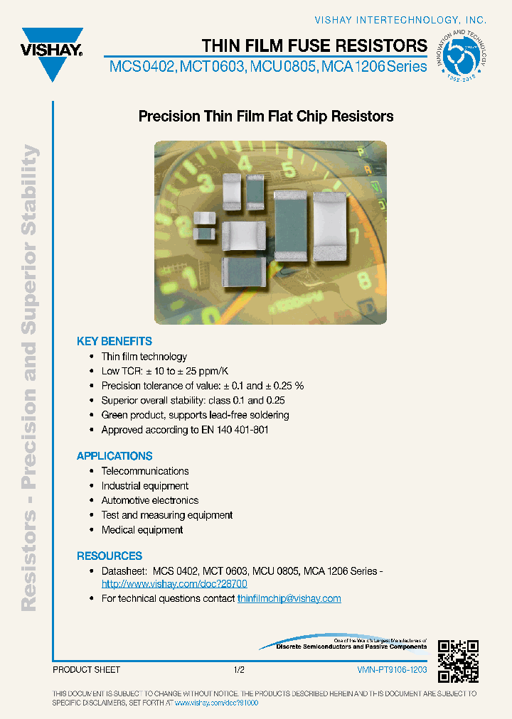 MCU0805_6491965.PDF Datasheet