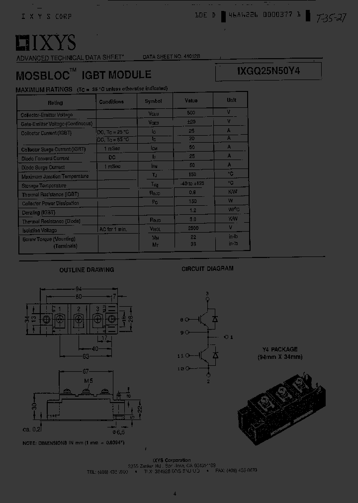 IXGQ25N50Y4_6511527.PDF Datasheet