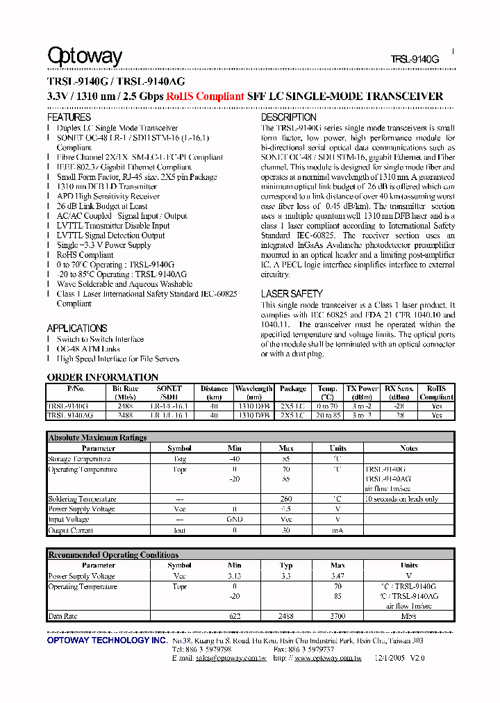 TRSL-9140AG_6520869.PDF Datasheet