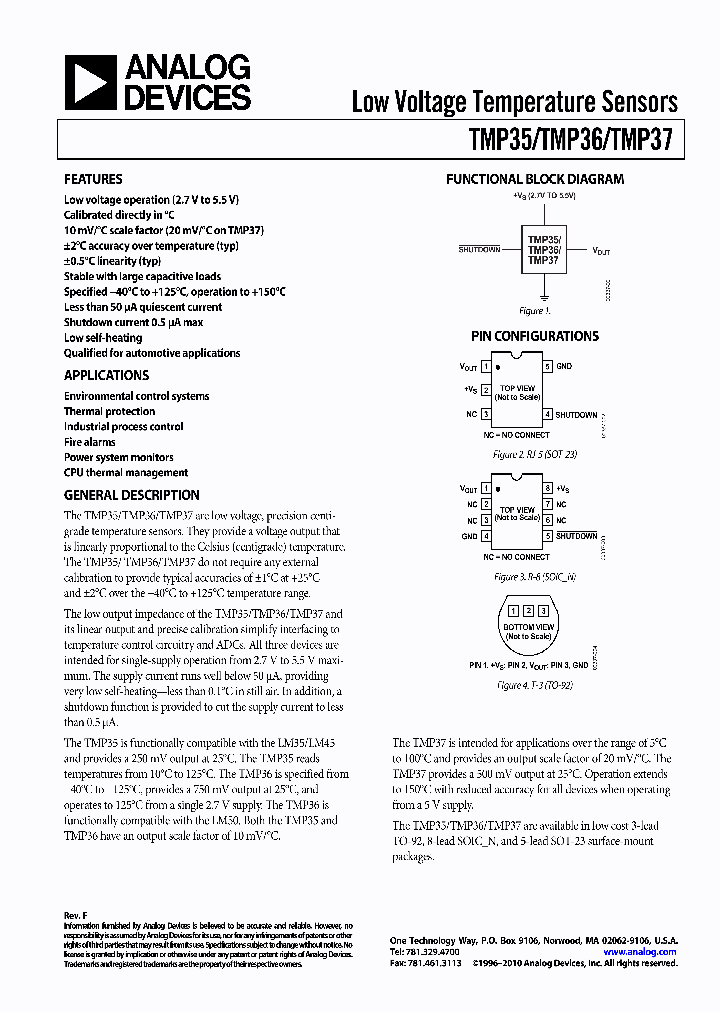 TMP36FS-REEL_6522534.PDF Datasheet