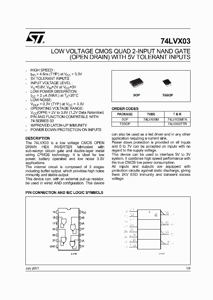 74LVX03_6563816.PDF Datasheet