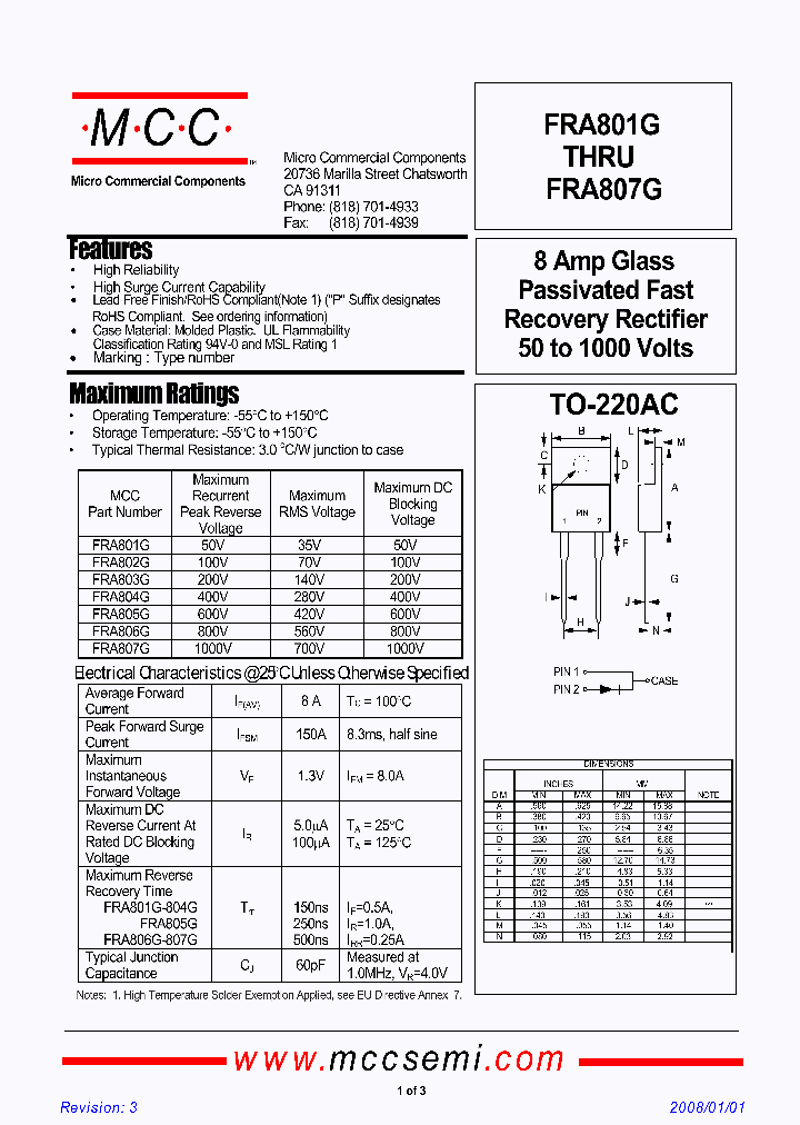 FRA802G_6577963.PDF Datasheet