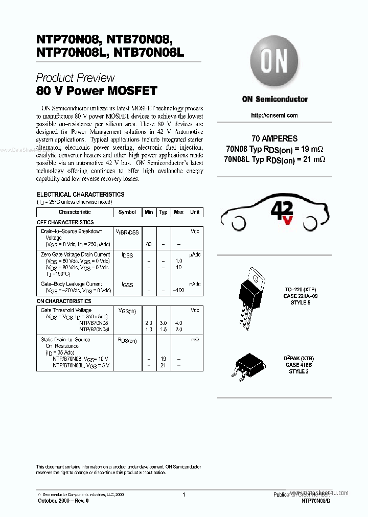 NTP70N08L_6582092.PDF Datasheet