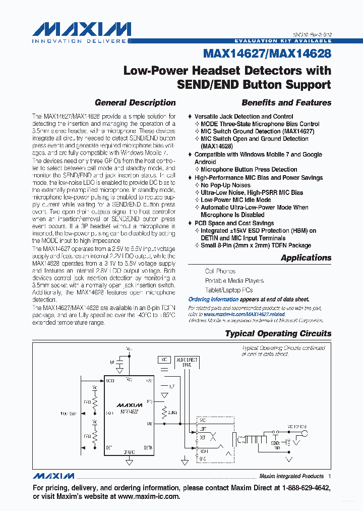 MAX14627_6588376.PDF Datasheet