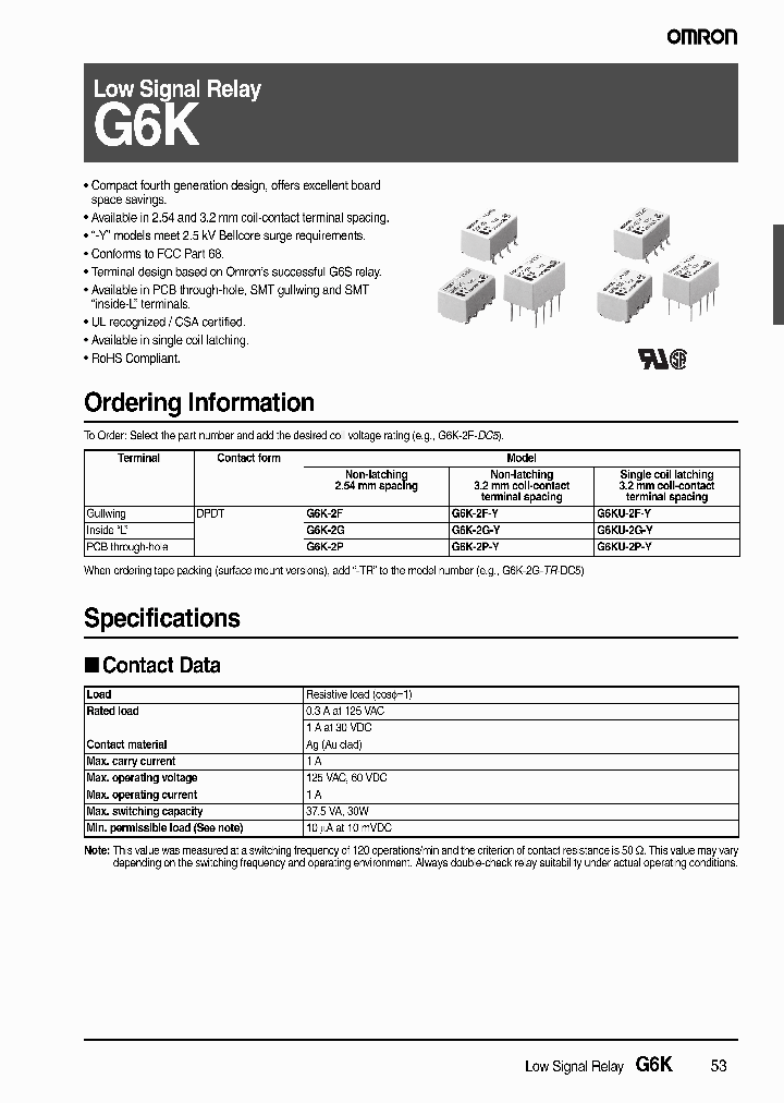 G6K-2G-Y-DC45_6602162.PDF Datasheet