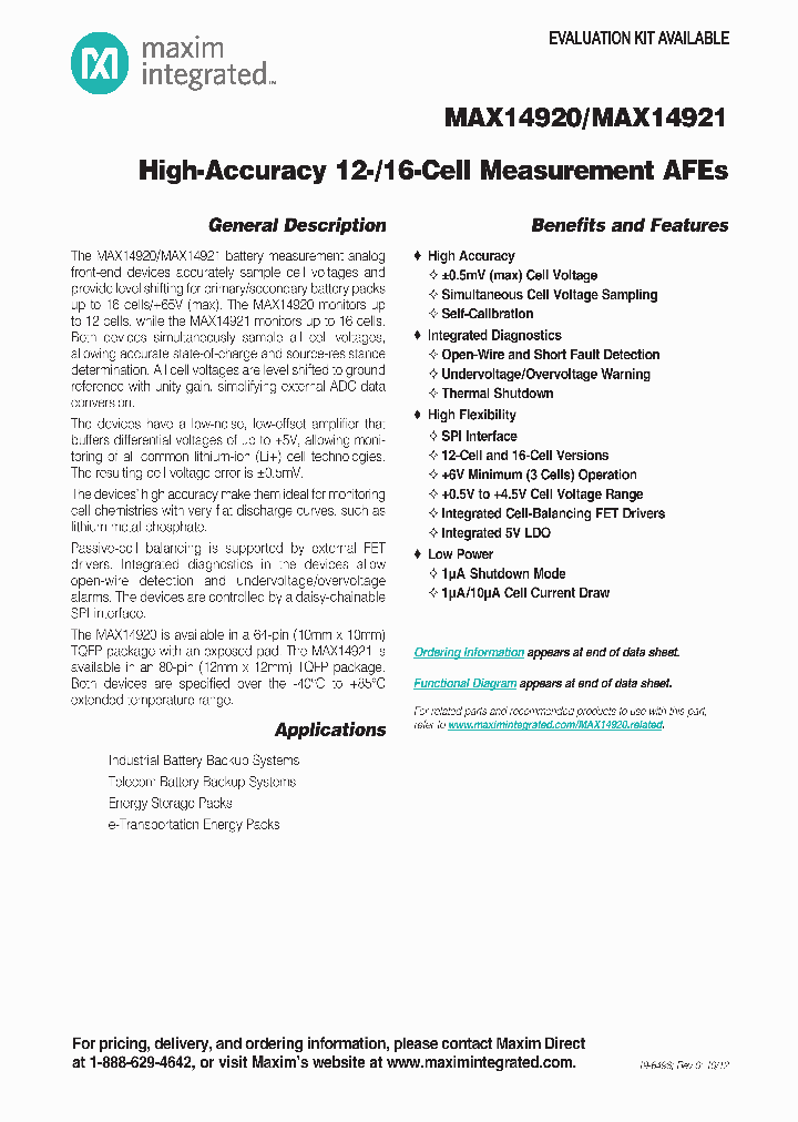 MAX14921_6606895.PDF Datasheet
