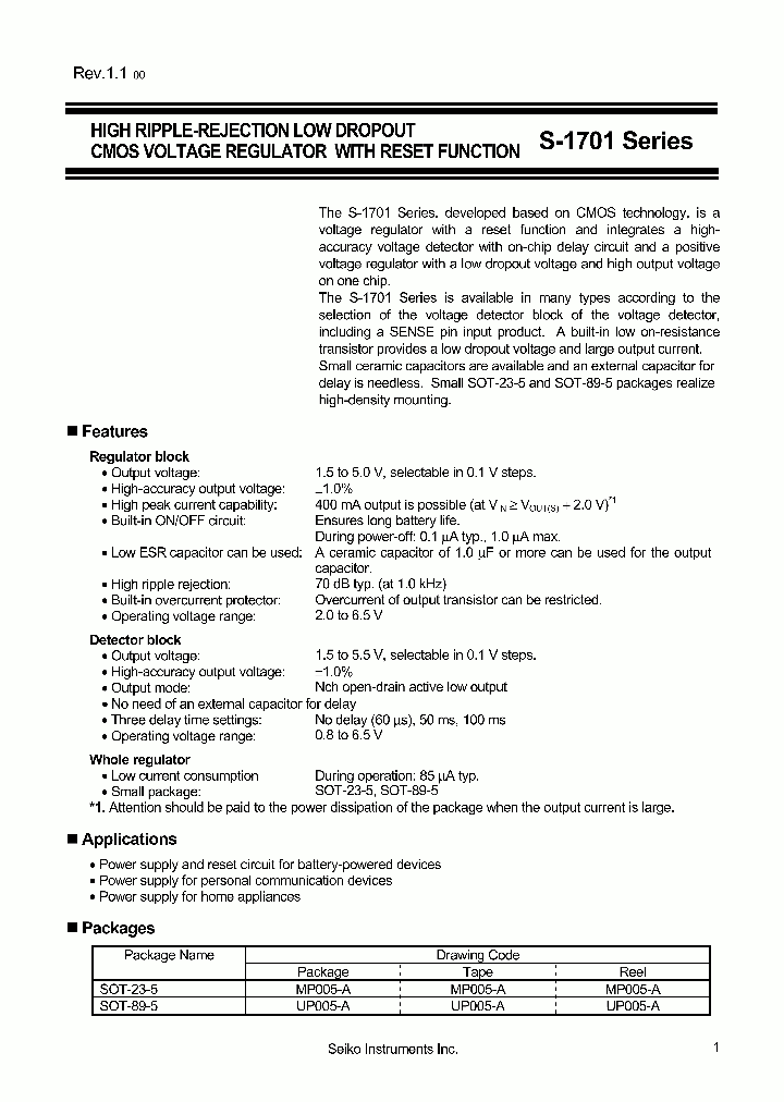 S-1701F2521-M5T1_6619503.PDF Datasheet