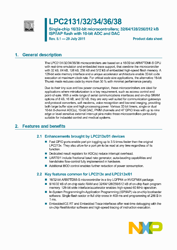 LPC2132FBD64_6628418.PDF Datasheet