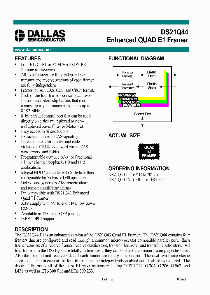 DS21Q44T_6627615.PDF Datasheet