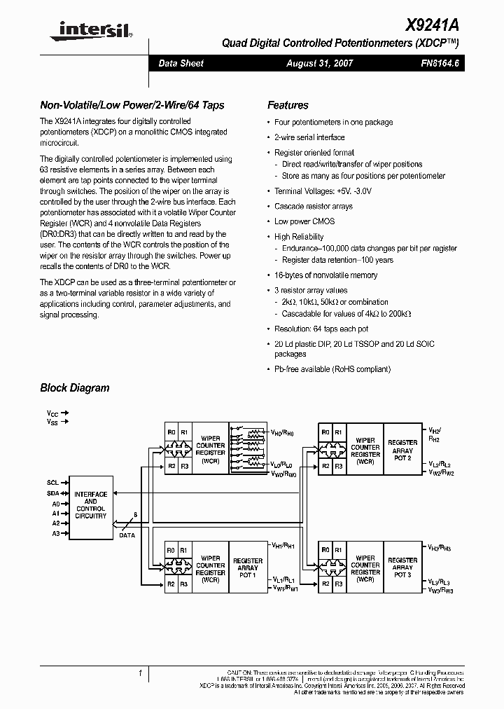 INTERSILCORP-X9241AWSZT2_6630677.PDF Datasheet