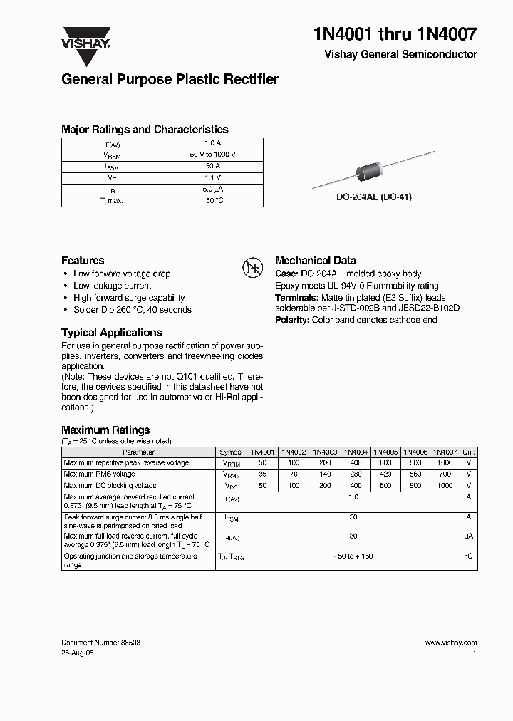 1N4001100_6635848.PDF Datasheet