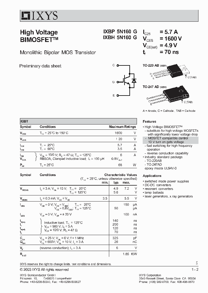 IXBH5N160G_6705237.PDF Datasheet