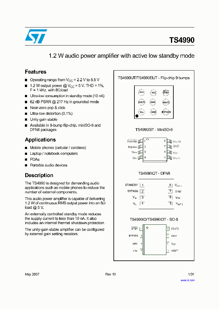 TS4990EIKJT_6642814.PDF Datasheet