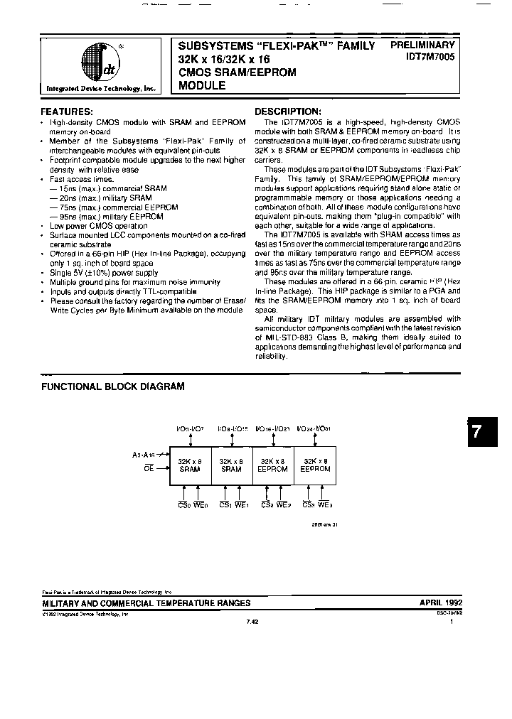 IDT7MP7005S200BH_6643911.PDF Datasheet