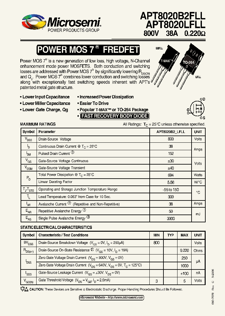 APT8020B2FLLG_6641461.PDF Datasheet