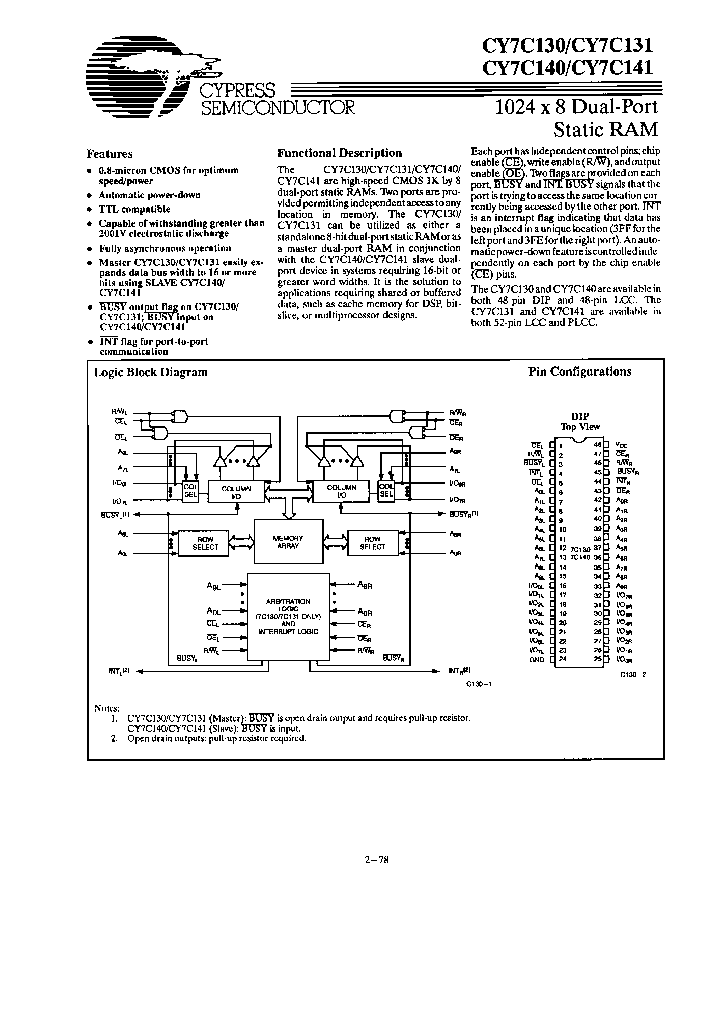 CY7C130-35DC_6664275.PDF Datasheet