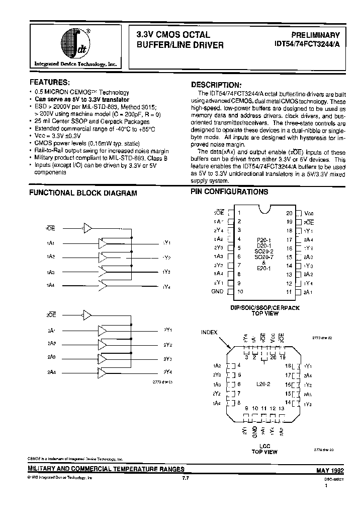 IDT74FCT3244AL_6660358.PDF Datasheet