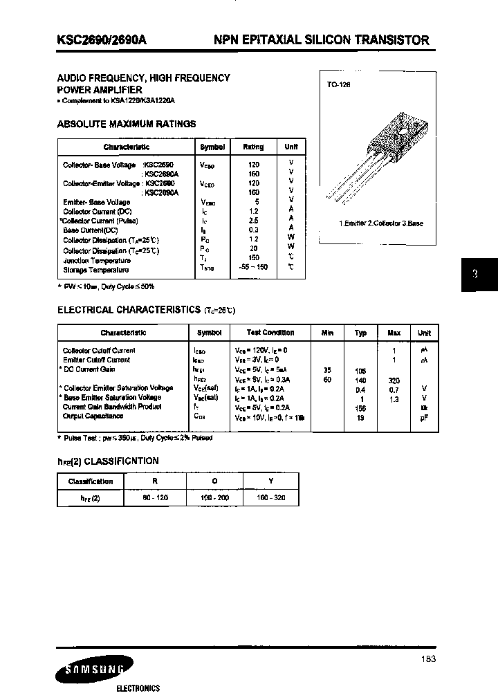 KSC2690-R_6675084.PDF Datasheet