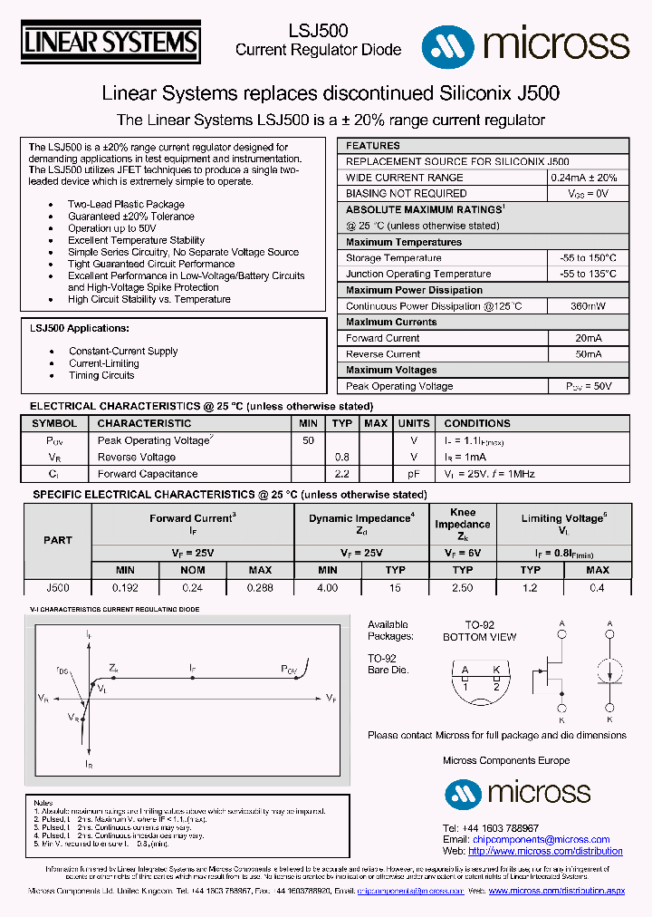 LSJ500TO-92_6868852.PDF Datasheet