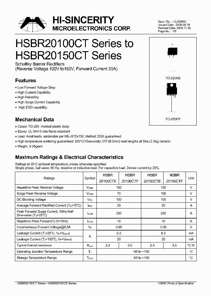 HSBR20100CT_6869161.PDF Datasheet