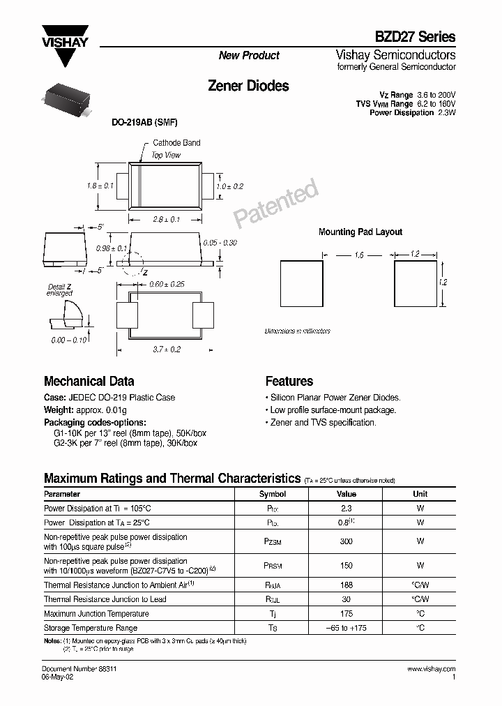 BZD27-C30P_6684242.PDF Datasheet