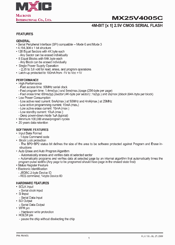 MX25V4005CZNI-20G_6702969.PDF Datasheet