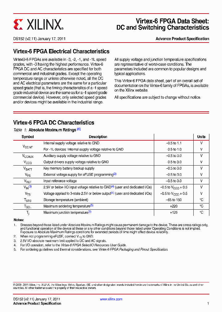 XC6VHX250T-2FFG1154C_6700250.PDF Datasheet