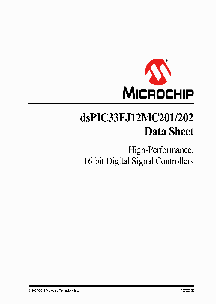 DSPIC33FJ12MC201TIML_6927808.PDF Datasheet