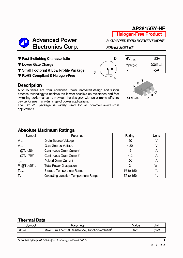 AP2615GY-HF_6934503.PDF Datasheet