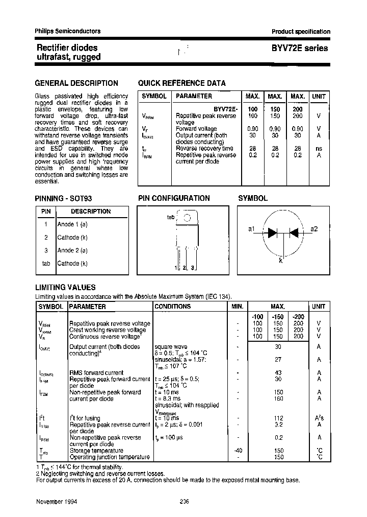 BYV72E-150_6740315.PDF Datasheet